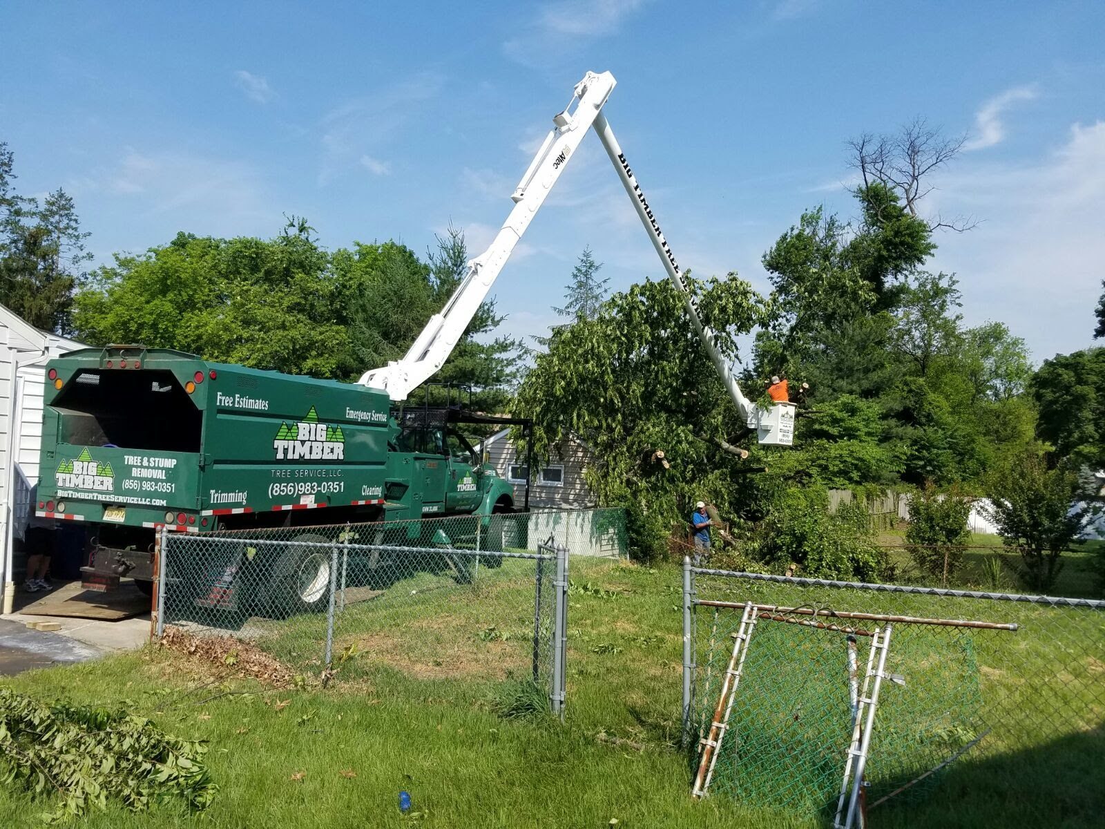 Crane Service Erie Tree Trimmers Pennsylvania
